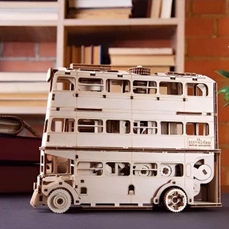 Harry Potter Knight Bus 3D Wooden Puzzle