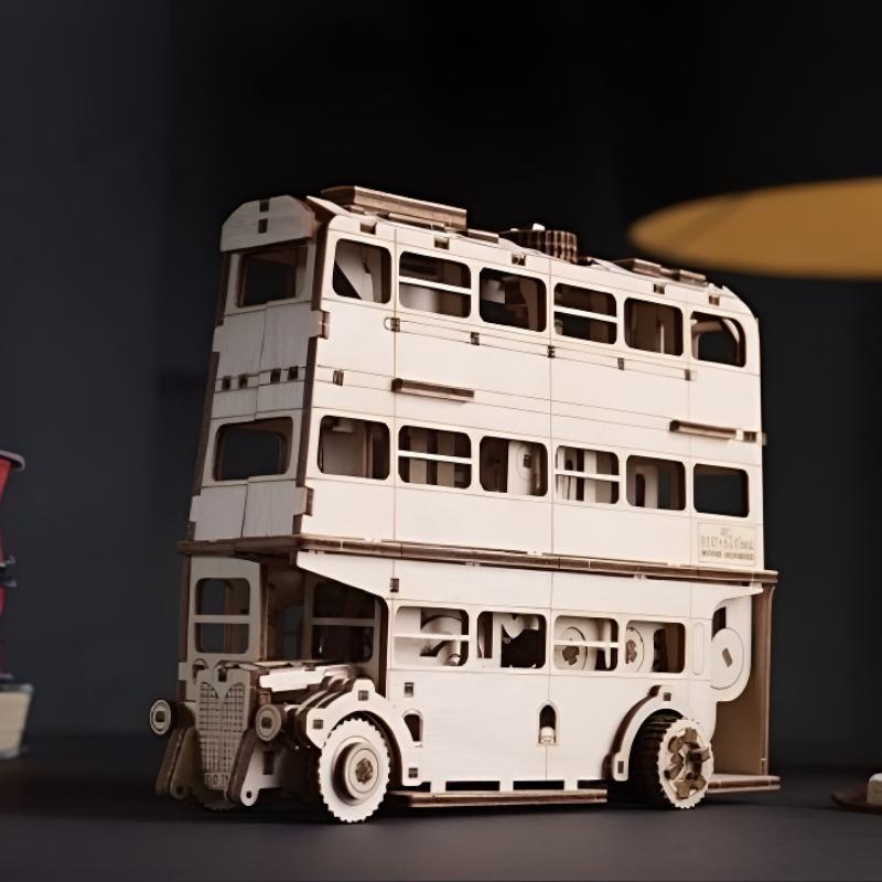 Harry Potter Knight Bus 3D Wooden Puzzle