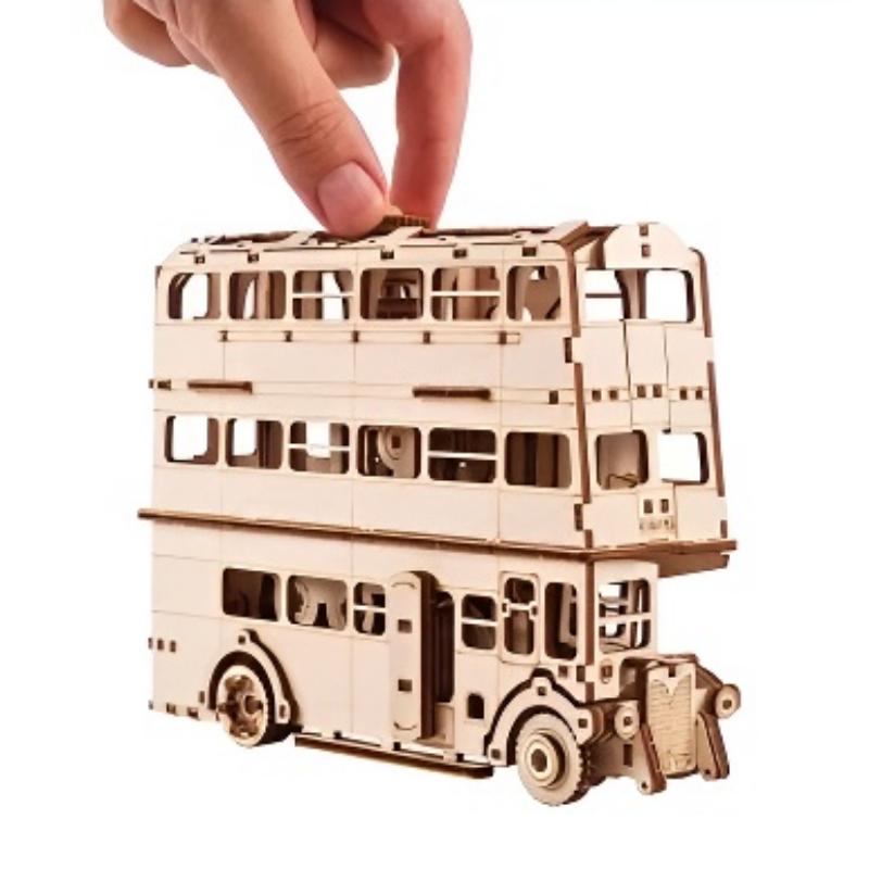 Harry Potter Knight Bus 3D Wooden Puzzle