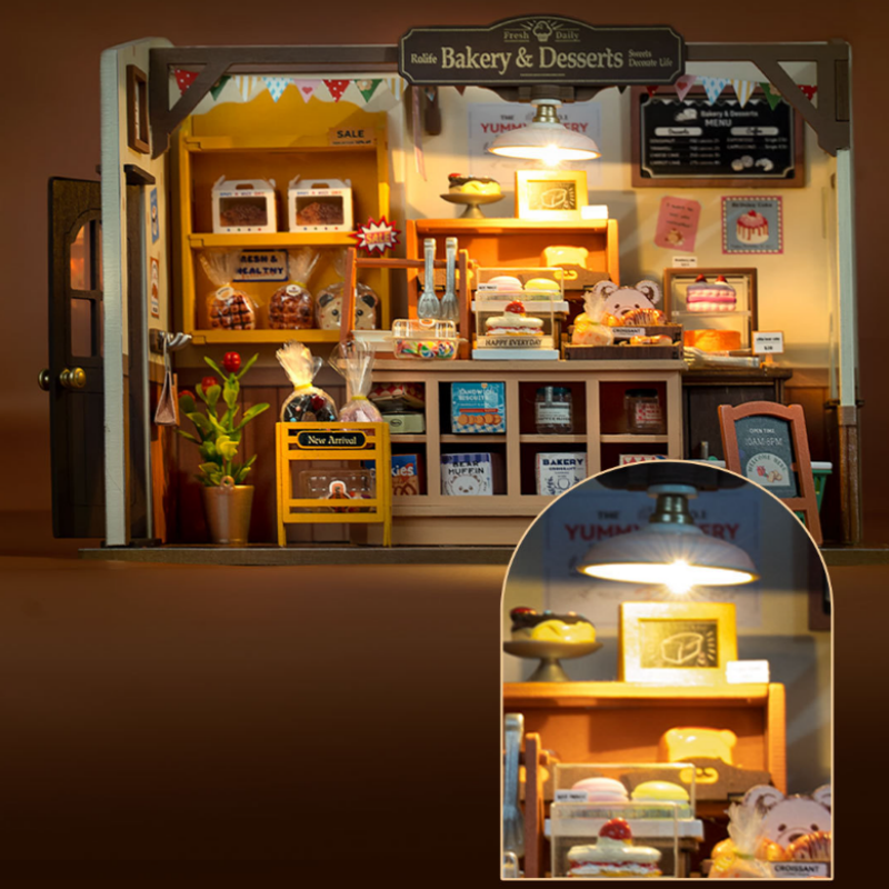 Becca's Bakery 3D Wooden Puzzle