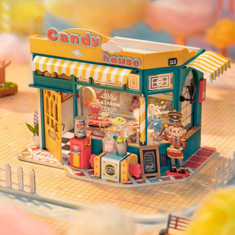 Candy House 3D Wooden Puzzle
