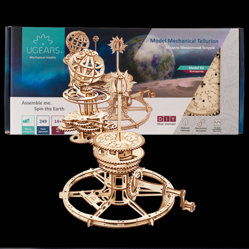 Solar & Lunar Eclipse Simulator 3D Wooden Puzzle