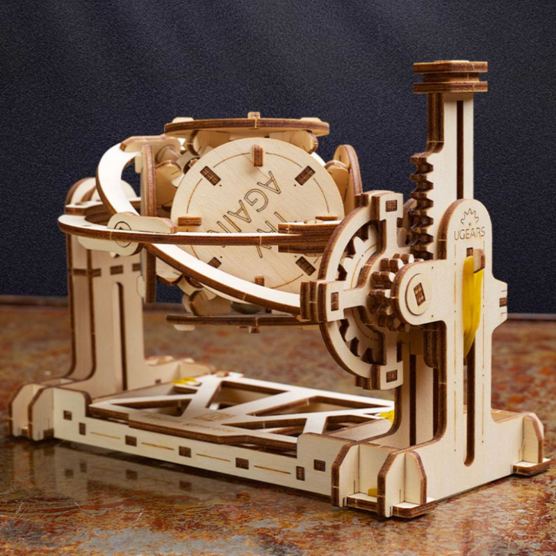 Random Number Generator Model 3D Wooden Puzzle