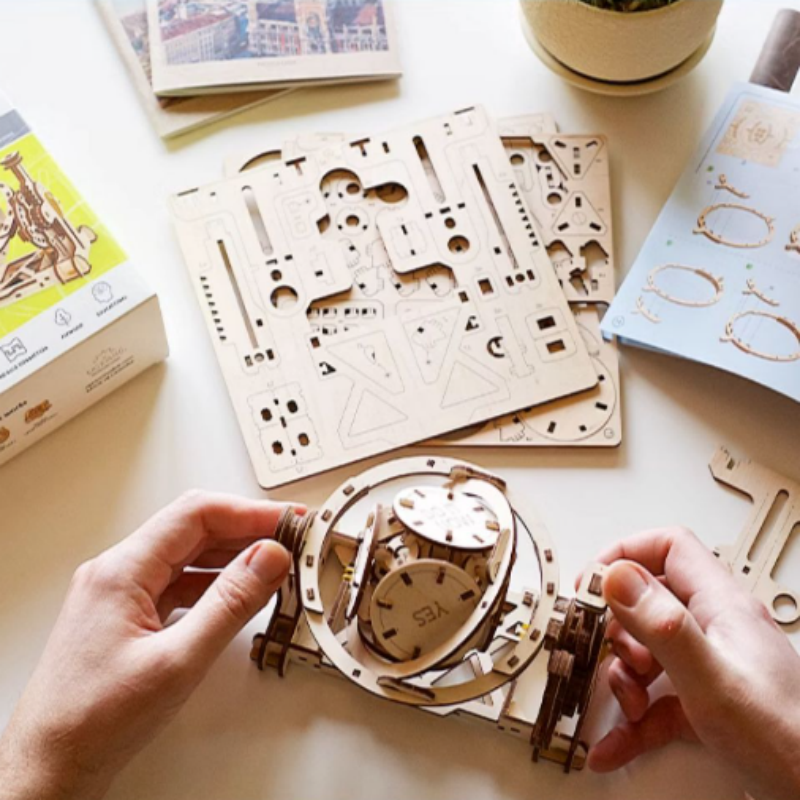 Random Number Generator Model 3D Wooden Puzzle