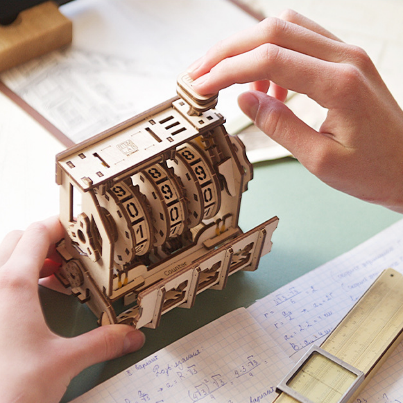 Counter Model 3D Wooden Puzzle