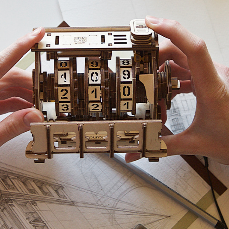 Counter Model 3D Wooden Puzzle