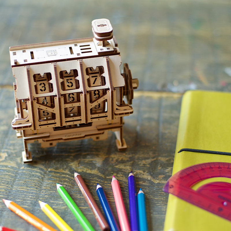 Counter Model 3D Wooden Puzzle