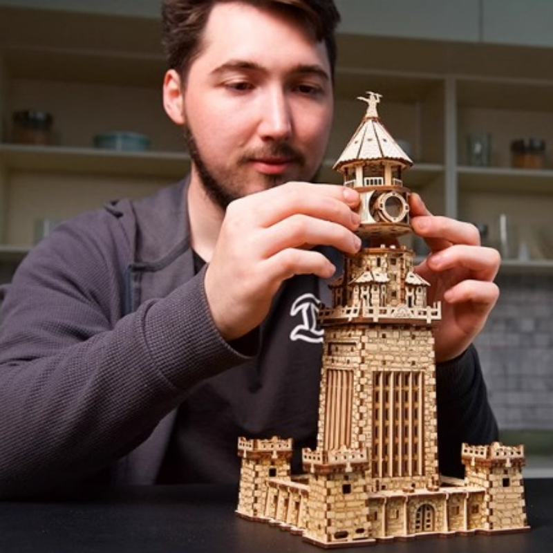 Alexandria Lighthouse 3D Wooden Puzzle