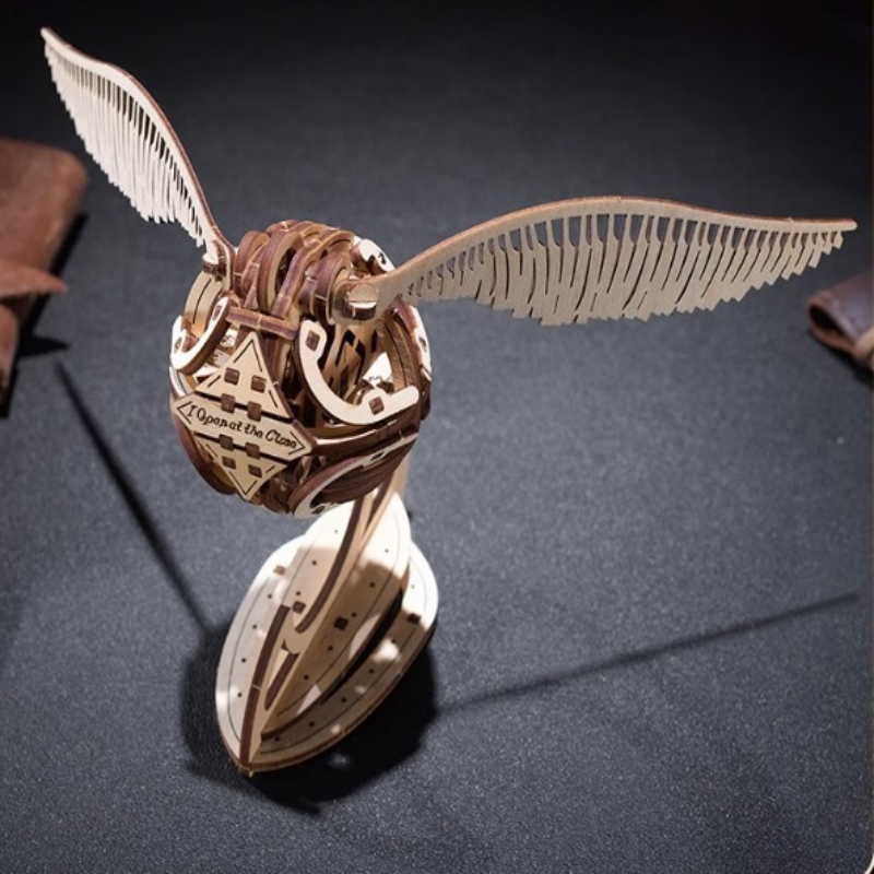 Harry Potter Golden Snitch 3D Wooden Puzzle