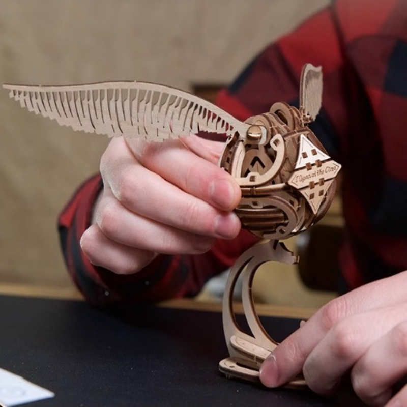 Harry Potter Golden Snitch 3D Wooden Puzzle