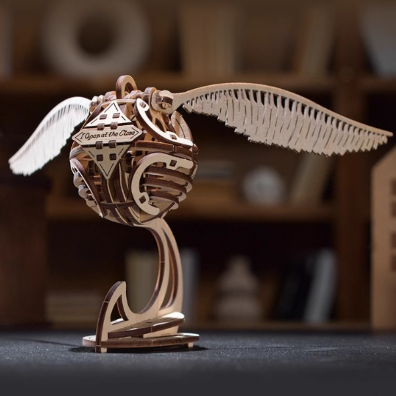 Harry Potter Golden Snitch 3D Wooden Puzzle