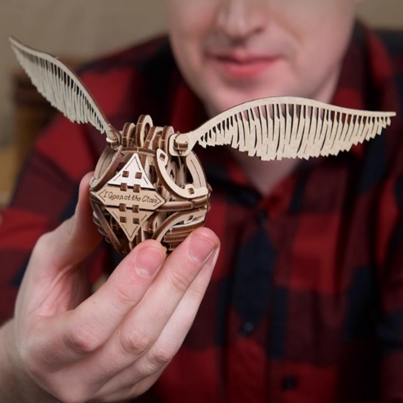 Harry Potter Golden Snitch 3D Wooden Puzzle
