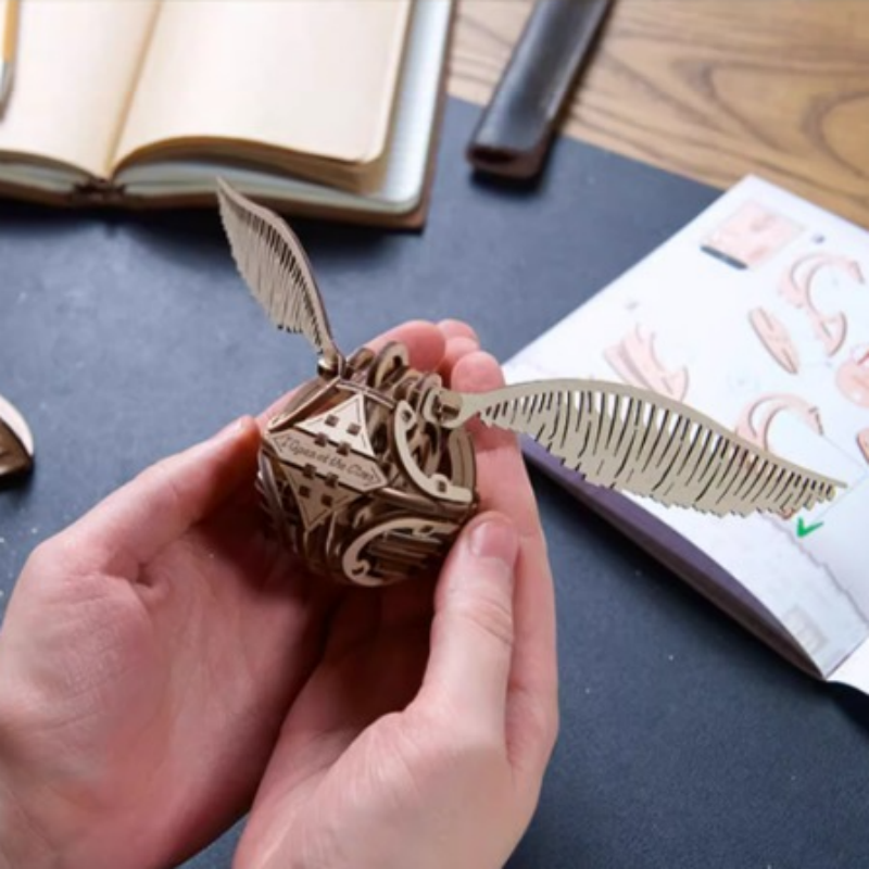 Harry Potter Golden Snitch 3D Wooden Puzzle