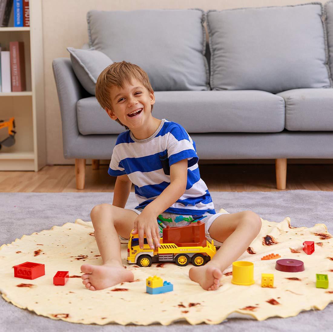 Double Sided Giant Flour Tortilla Throw Blanket