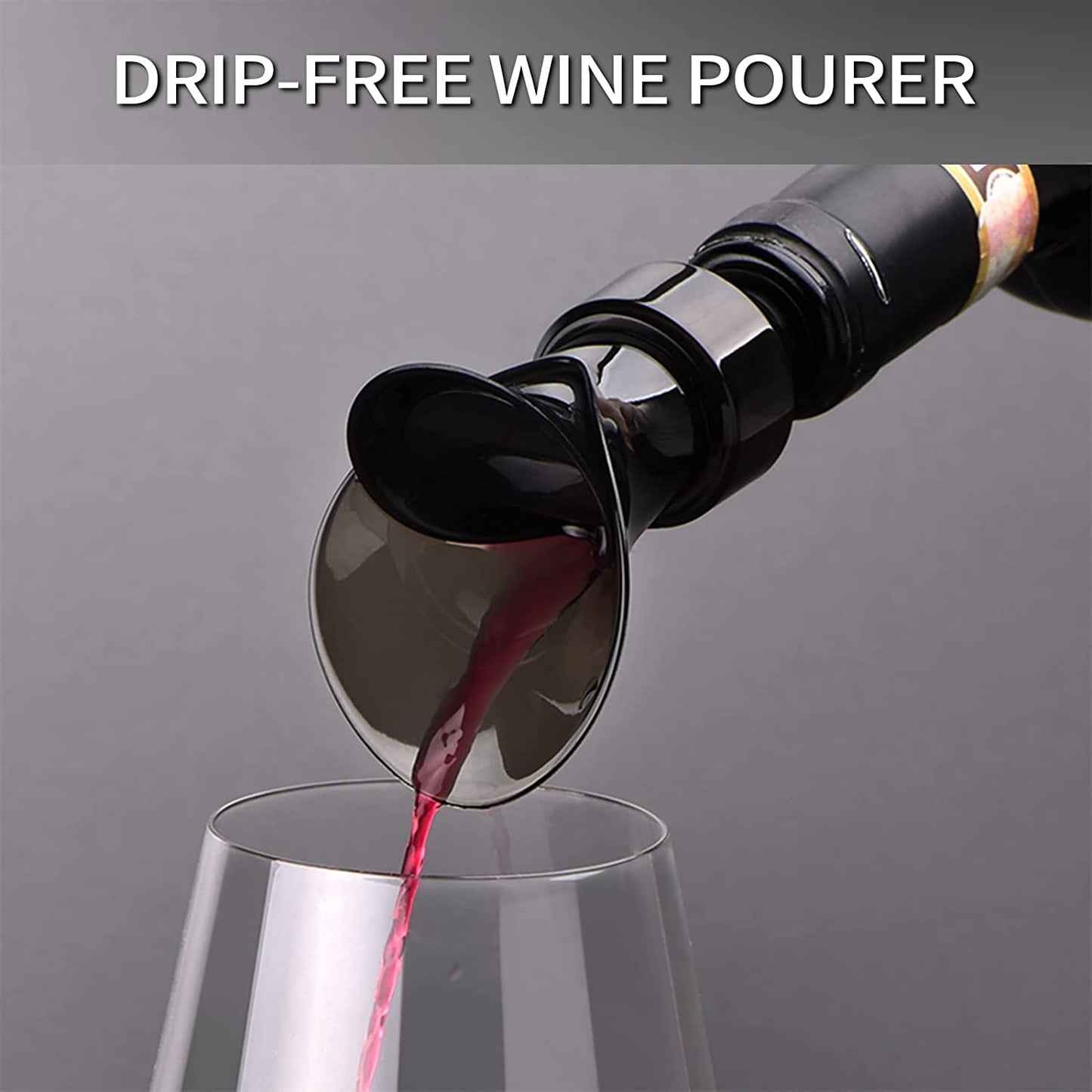 Flower Shaped 2 in 1 Wine Pourer Stoppers