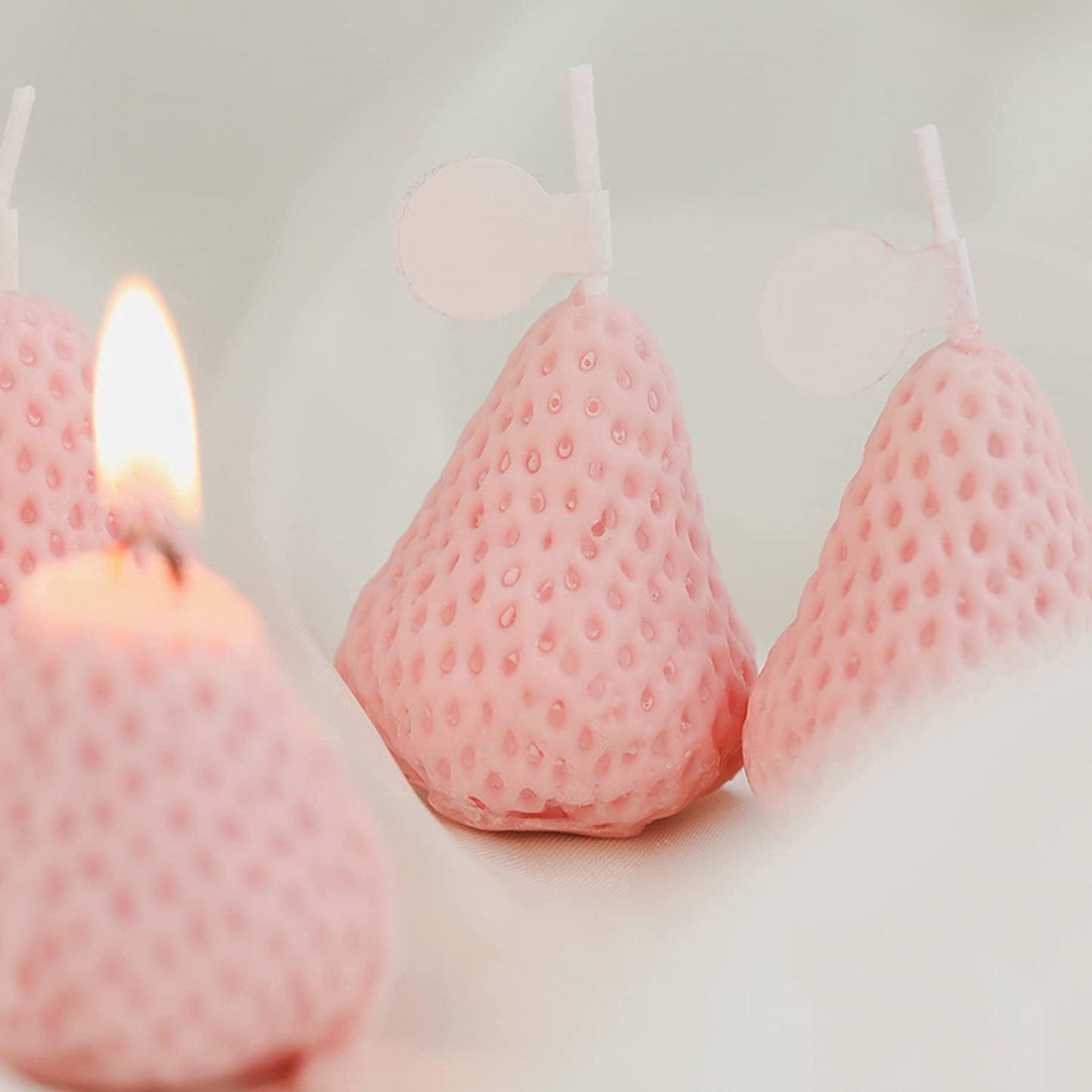Strawberry Shaped Scented Candle