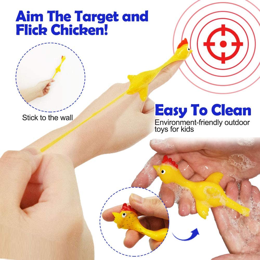 Rubber Band Chicken Prank Toy