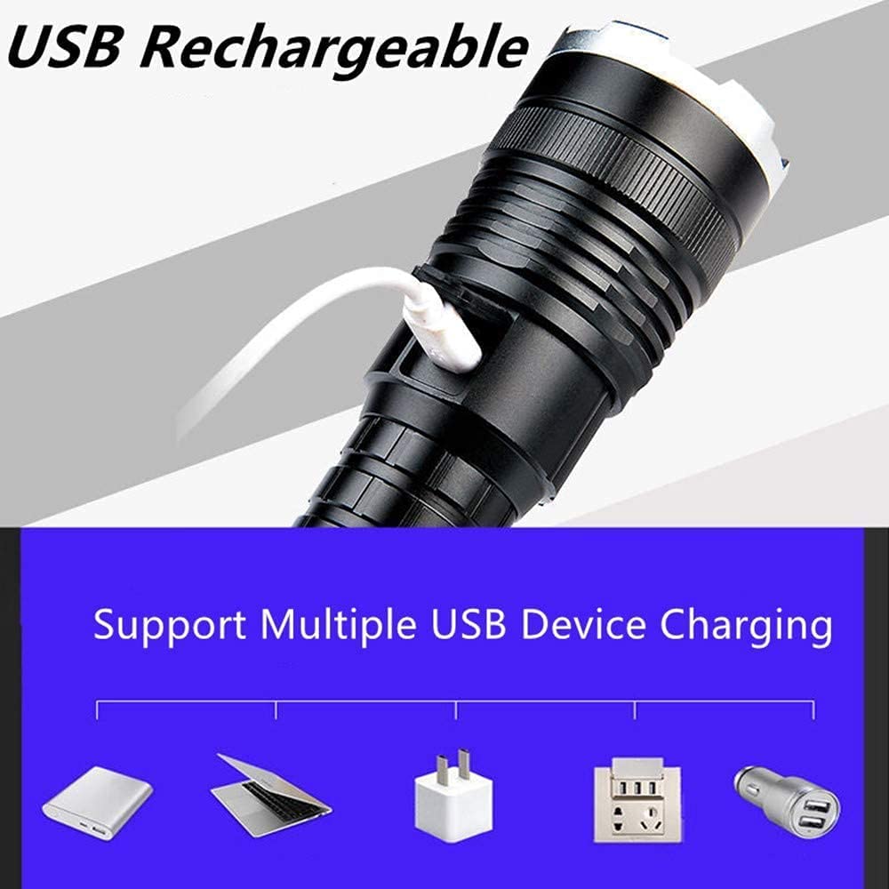 Powerful LED Tactical Waterproof Flashlight