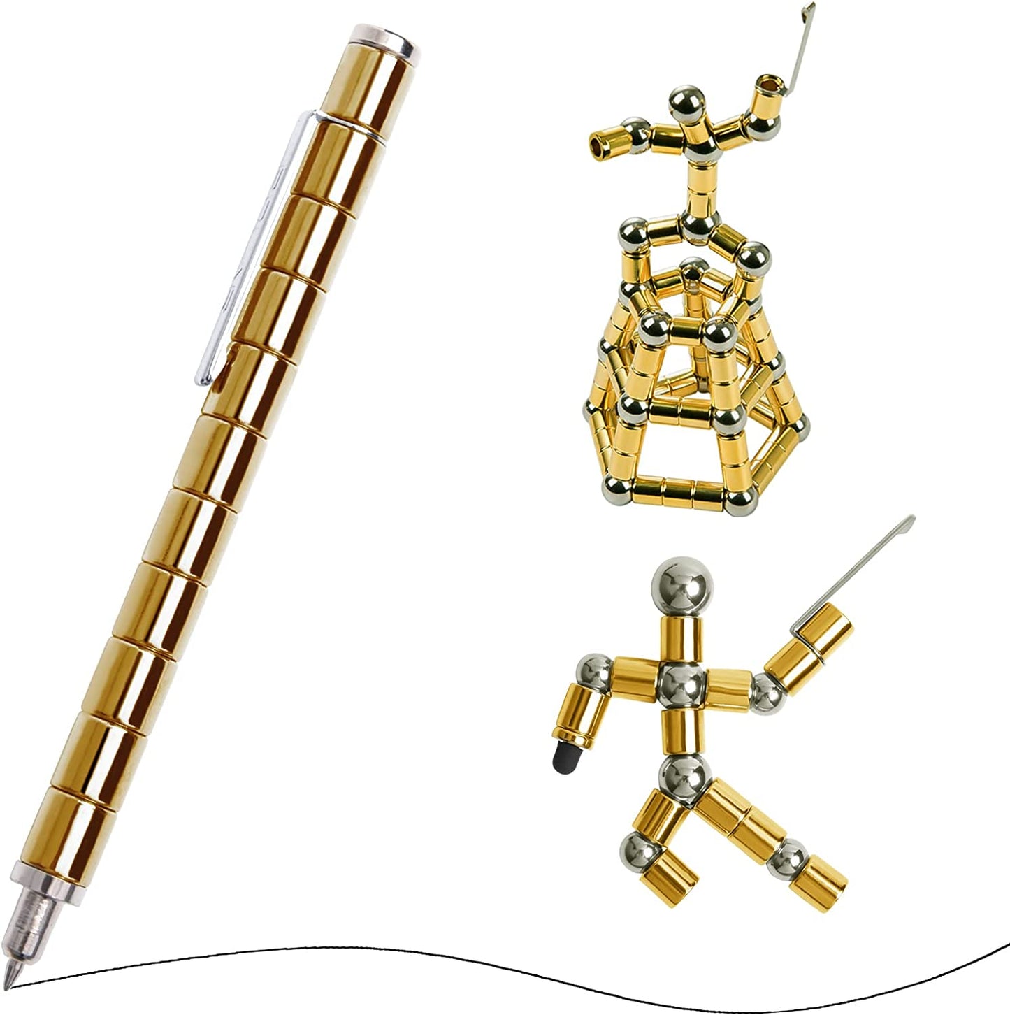 Decompression Magnetic Metal Pen