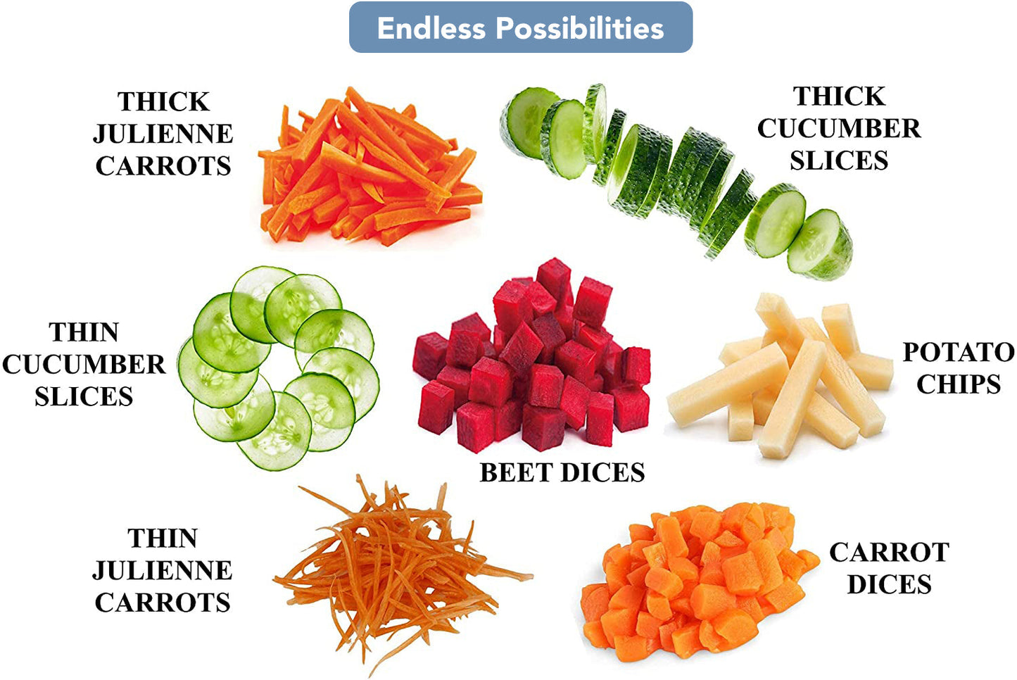 Adjustable Safe Slice Mandoline Slicer