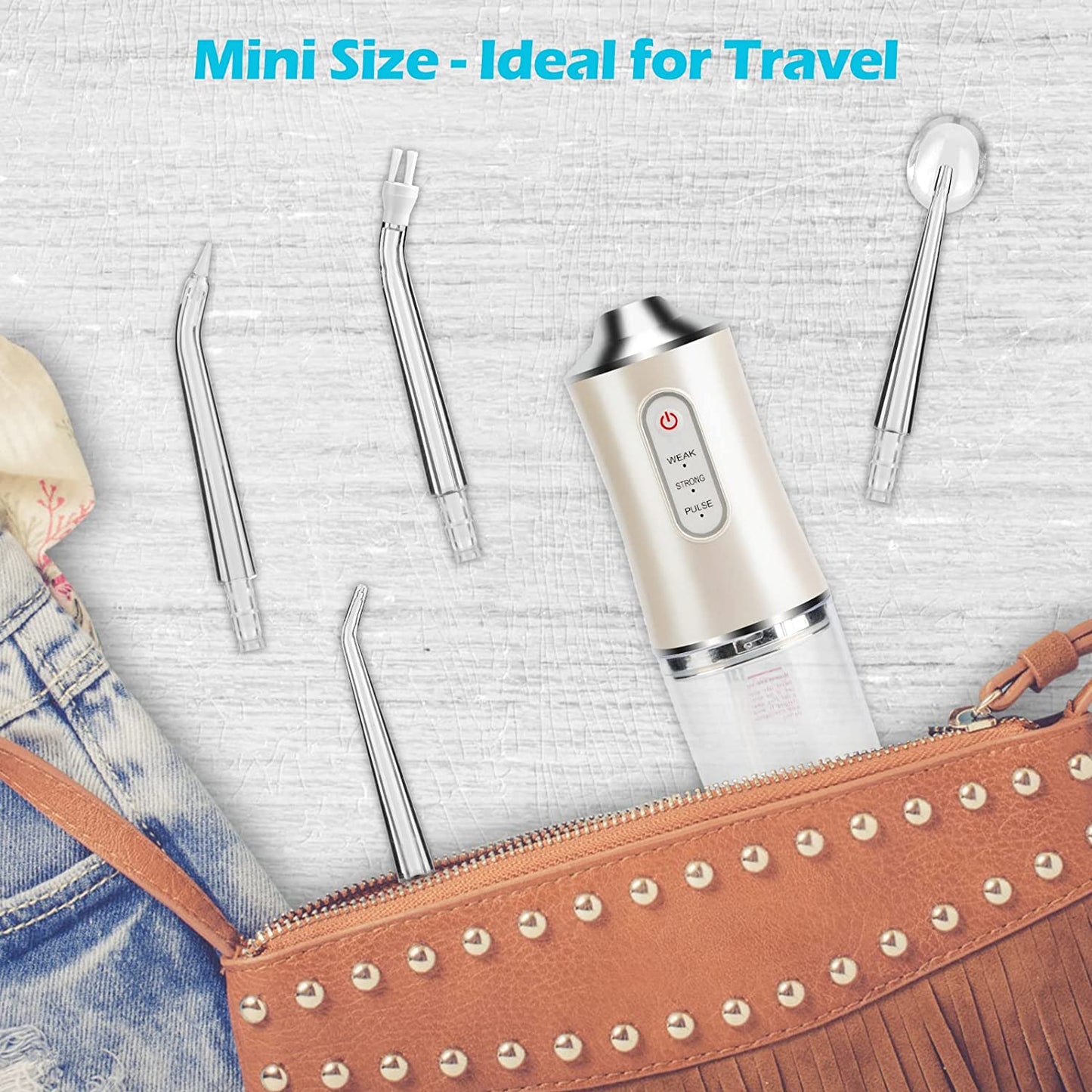 Portable Tooth Water Flosser 220ML Hygiene Cleaning Machine