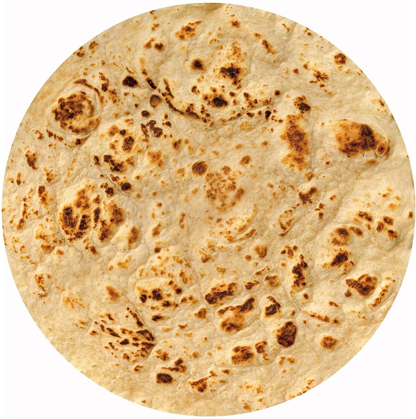 Double Sided Giant Flour Tortilla Throw Blanket