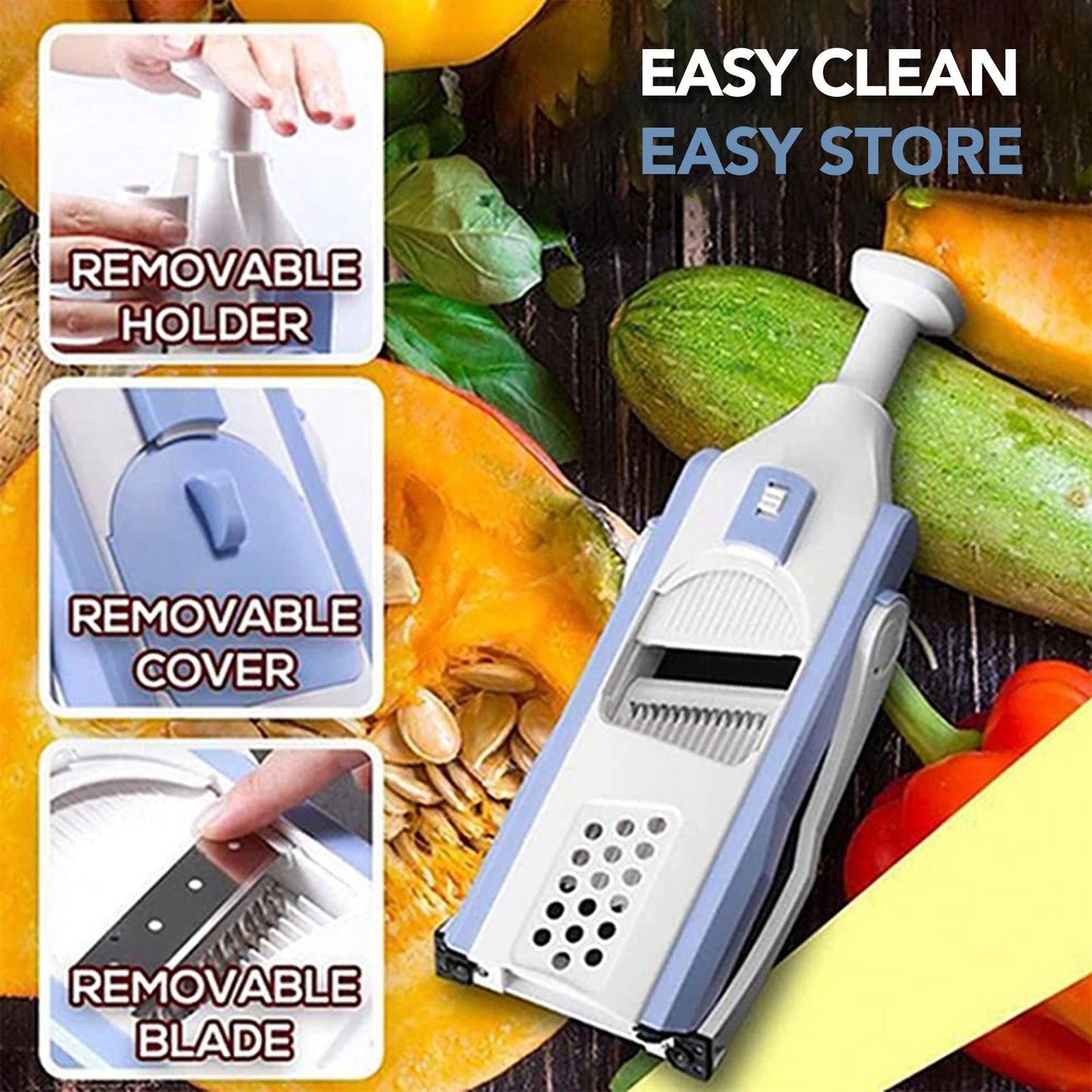 Adjustable Safe Slice Mandoline Slicer