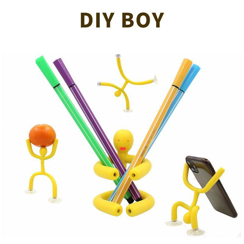 Yellow DIY Boy Wall Hook