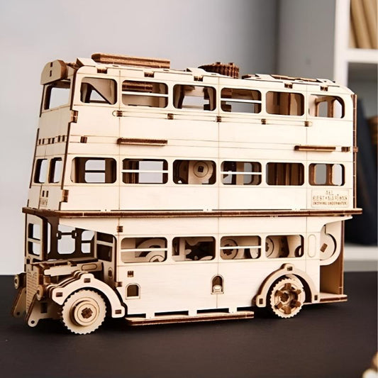 Harry Potter Knight Bus 3D Wooden Puzzle