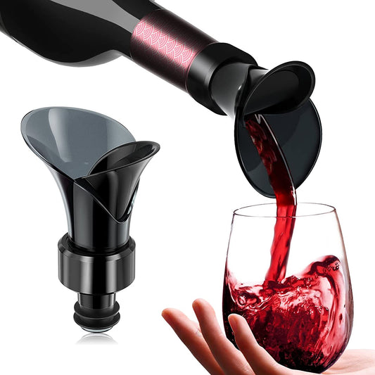 Flower Shaped 2 in 1 Wine Pourer Stoppers