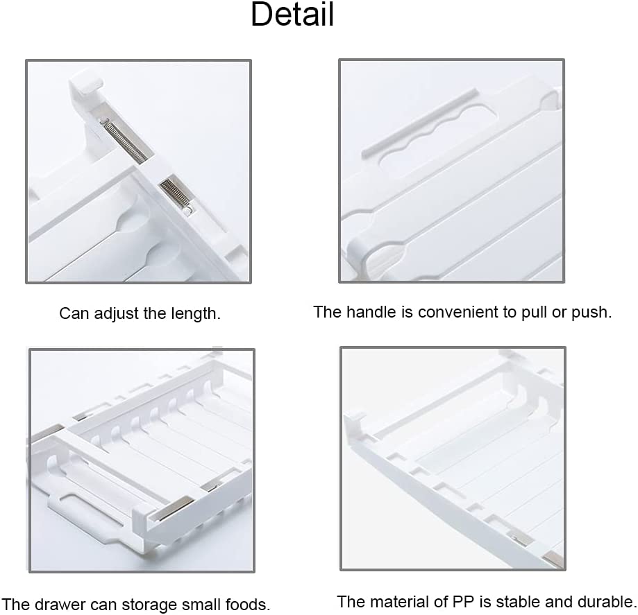 Refrigerator Organizer Bins with 10 Pack Reusable Storage Bags