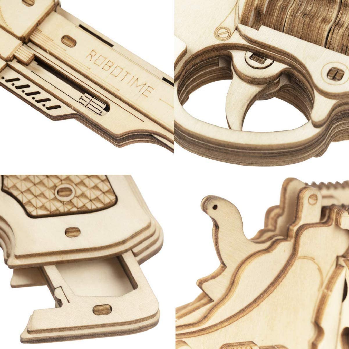 Corsac M60 Gun Toy 3D Wooden Puzzle