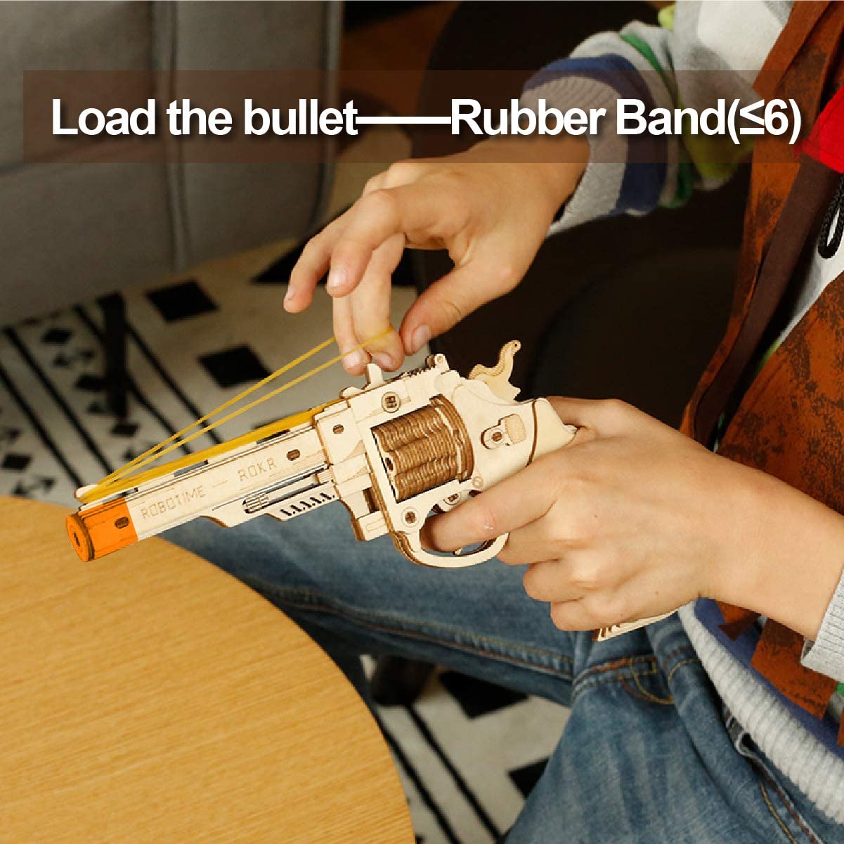 Corsac M60 Gun Toy 3D Wooden Puzzle