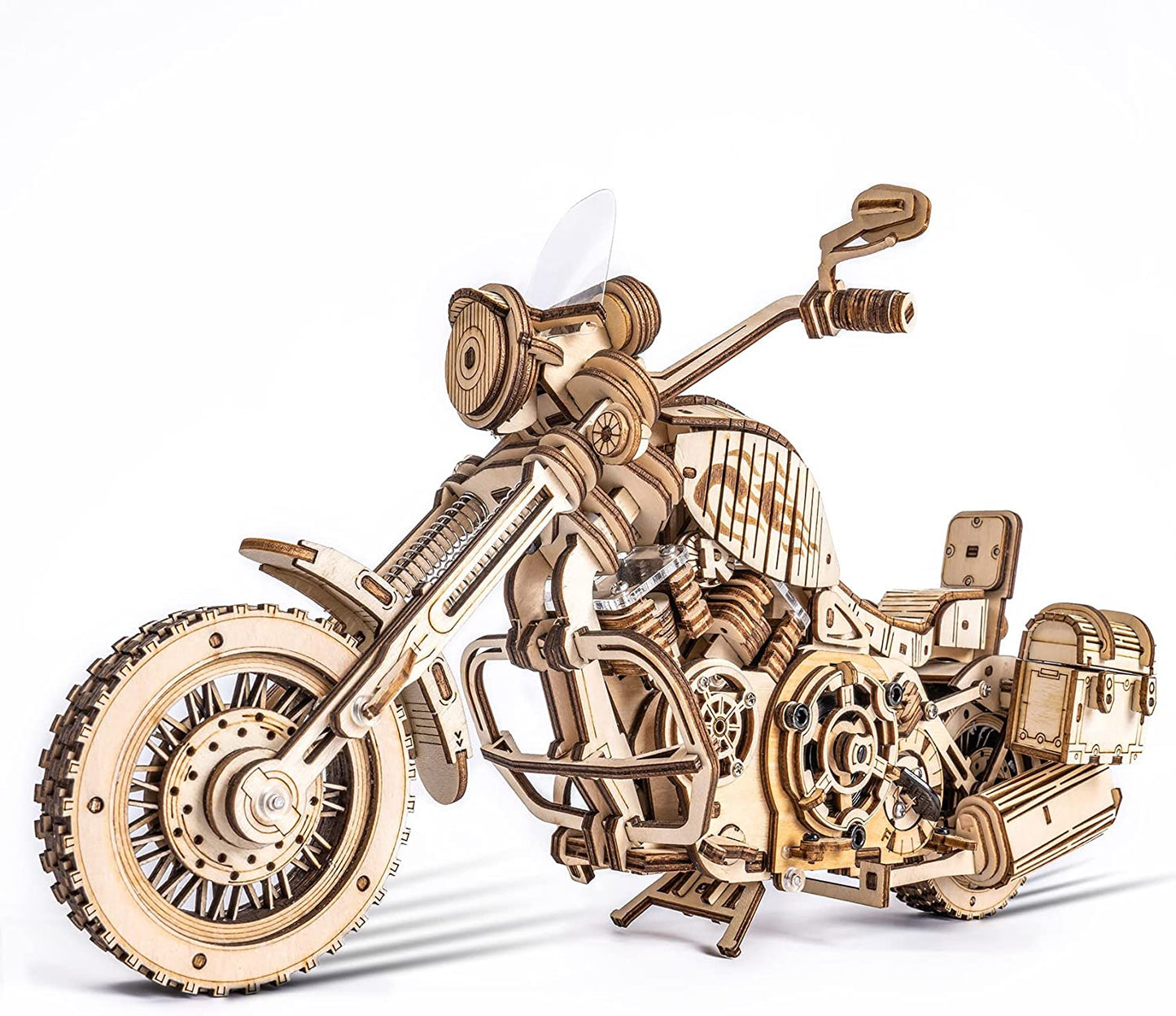 Cruiser Motorcycle LK504 3D Wooden Puzzle