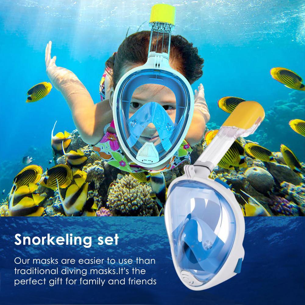 Snorkel Mask with Latest Dry Top Breathing System