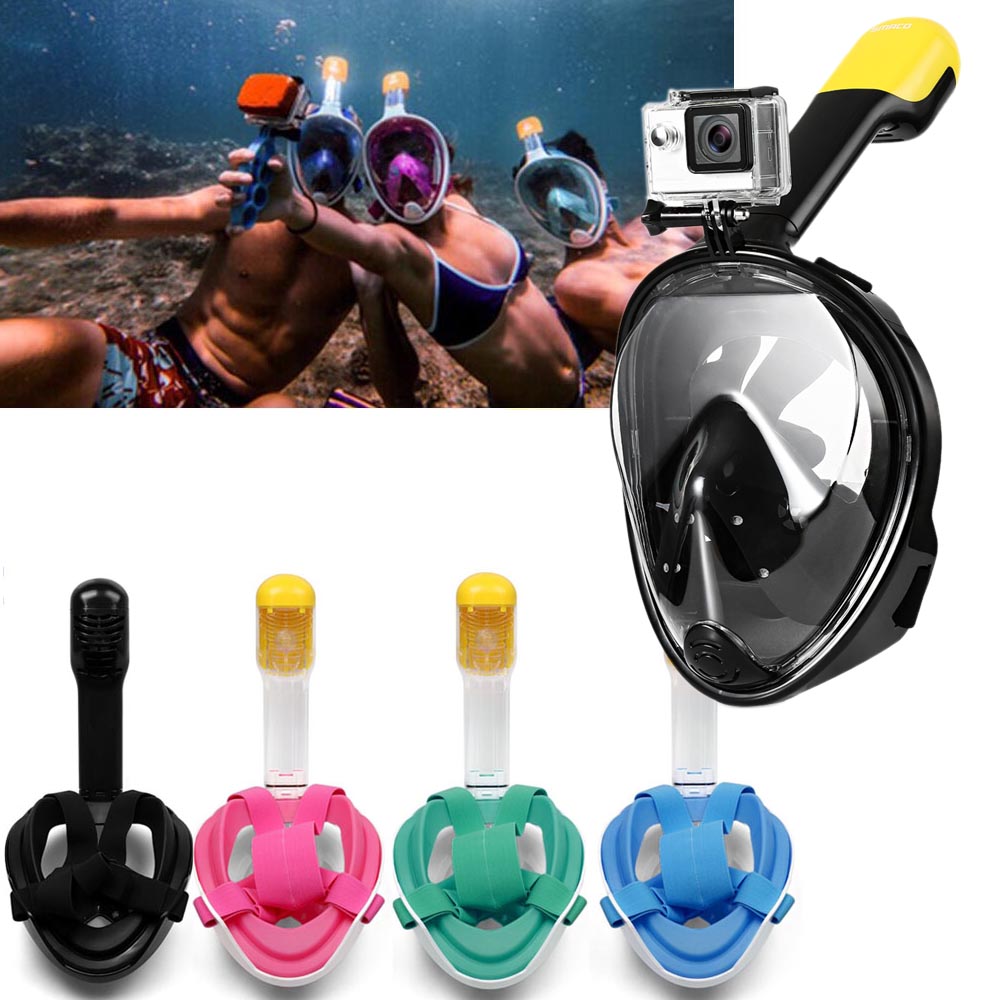 Snorkel Mask with Latest Dry Top Breathing System