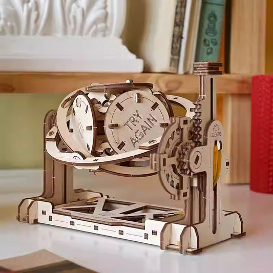 Random Number Generator Model 3D Wooden Puzzle