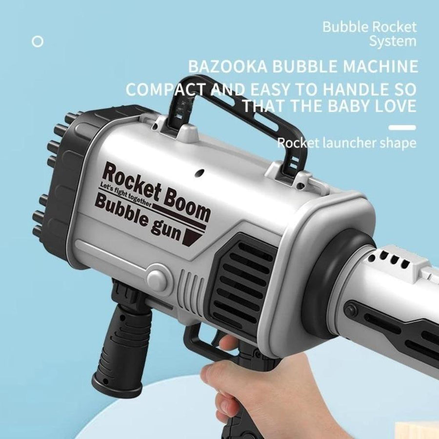 Bubble Rocket Gun (3 Colors & 2 Styles) 44 or 64 Holes