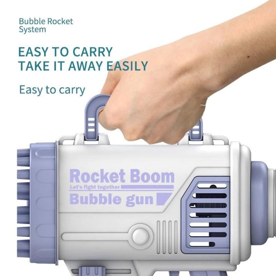 Bubble Rocket Gun (3 Colors & 2 Styles) 44 or 64 Holes